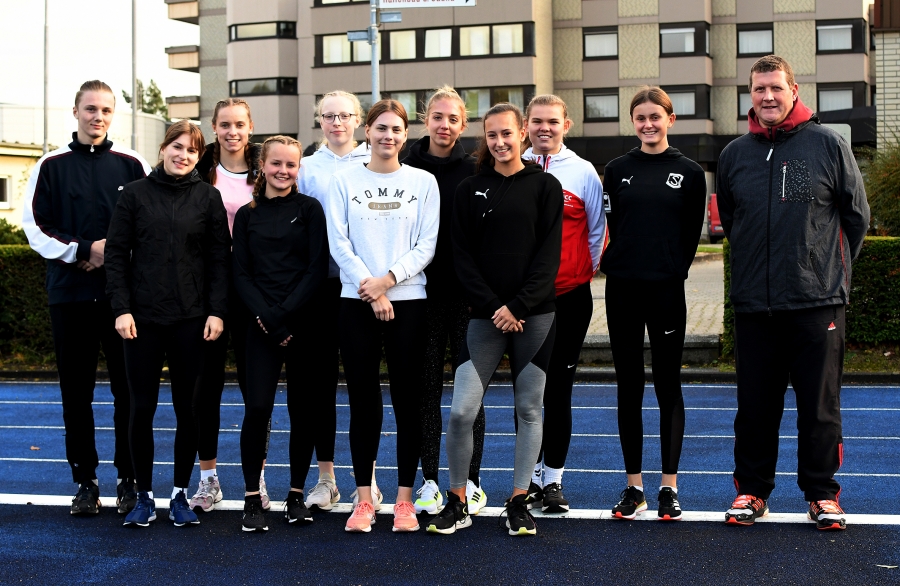 Michelle Muschalik (Vierte von rechts). Michelle Muschalik (Vierte von rechts).