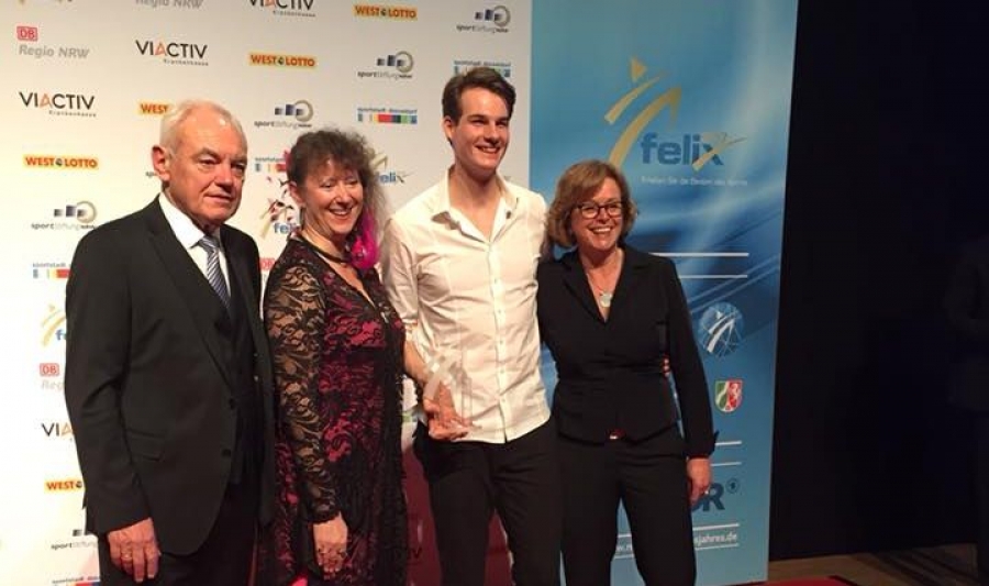 Falk Wendrich gewinnt „Felix“ Falk Wendrich gewinnt „Felix“