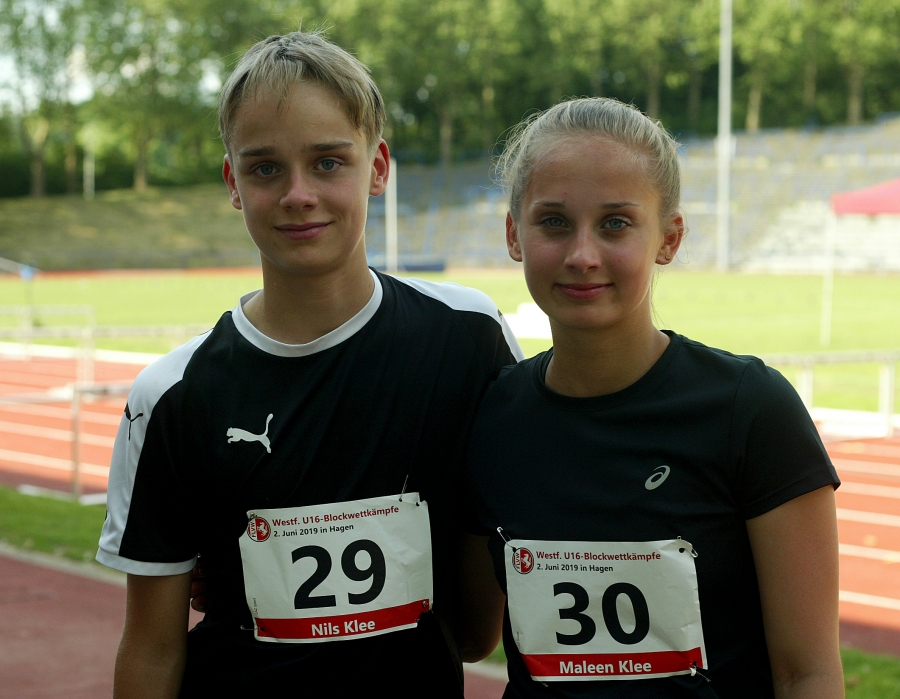 Maleen und Nils Klee. Maleen und Nils Klee.