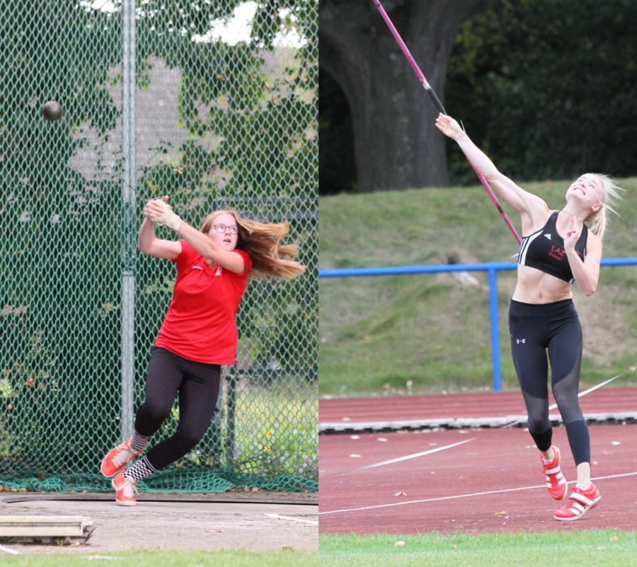 links: Antonia Böttiger - rechts: Sofia Falkenberg