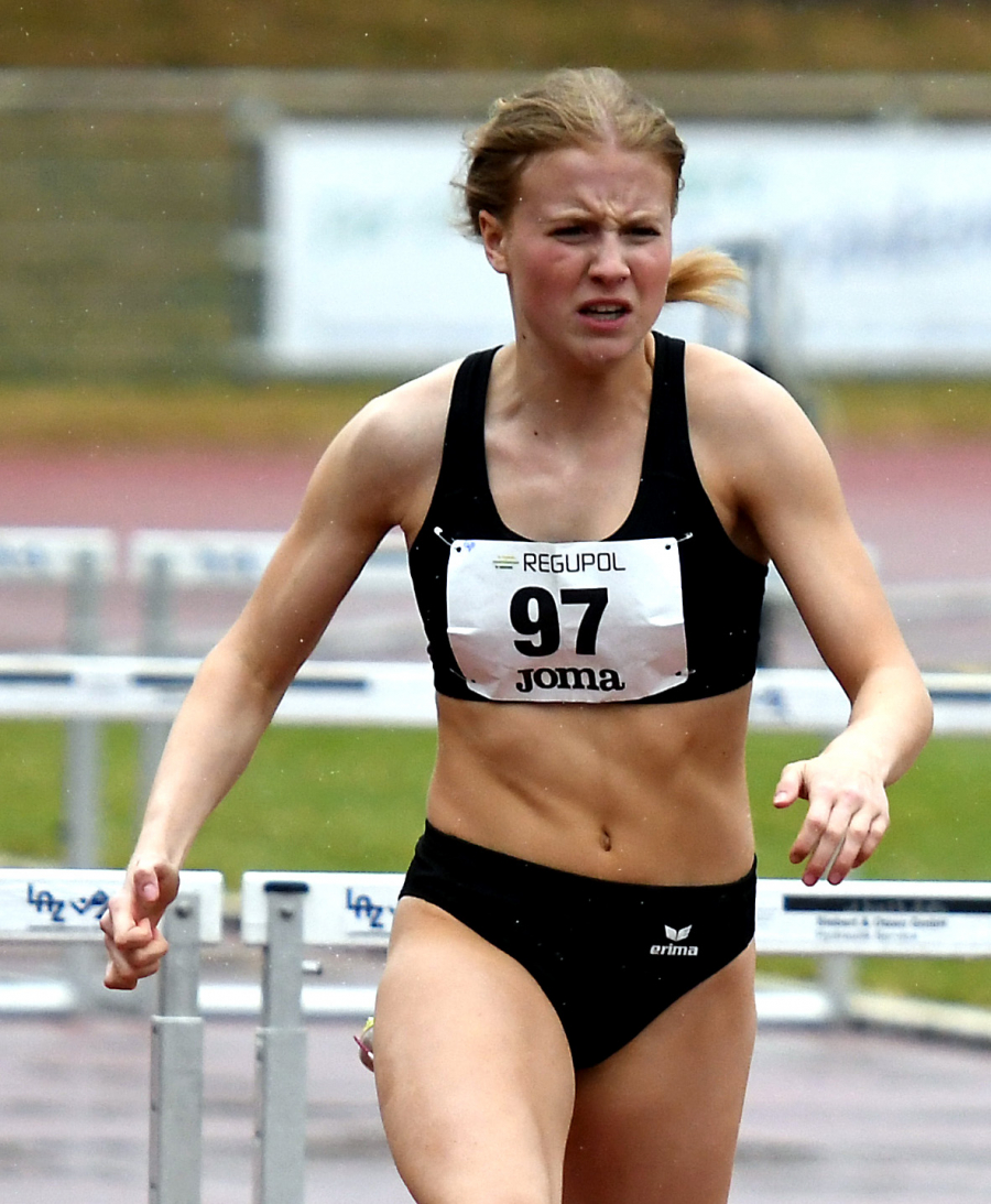 Maja Bolinger vom LAZ Soest überzeugte bei der EYOF-U18-Gala in Wetzlar mit einer starken 200-Meter-Bestzeit. Foto: Bottin
