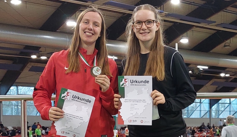 Annika Straub (links) und Antonia Böttiger.