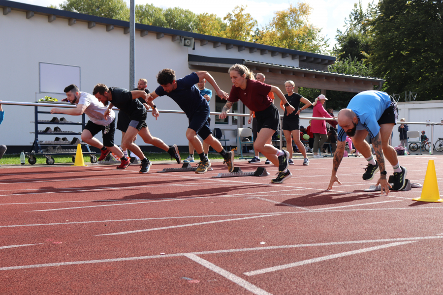 Impressionen vom LAZ-Sportabzeichentag 2024. Foto: Finkeldei