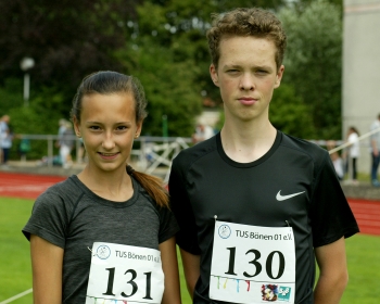 Michelle Muschalik und Lennart Grigo.