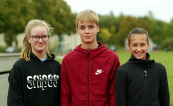 Antonia Böttiger, Nils Klee und Michelle Muschalik.