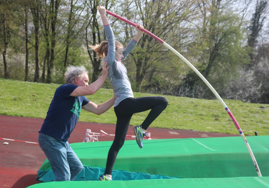 Eingespieltes Team: Trainer Bober und Linda Grabenmeier