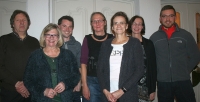 Heidrun Gruber (Vierte von links) bleibt LAZ-Vorsitzende.