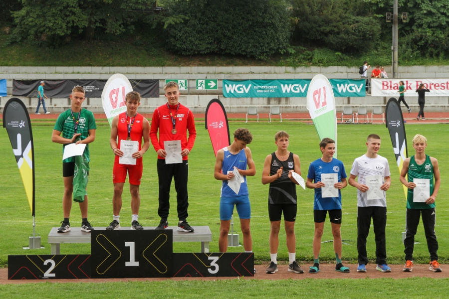 Platz 3 beim DM-Debüt. Hesse ist nun auf nationaler Ebene angekommen, Foto: Reinhard