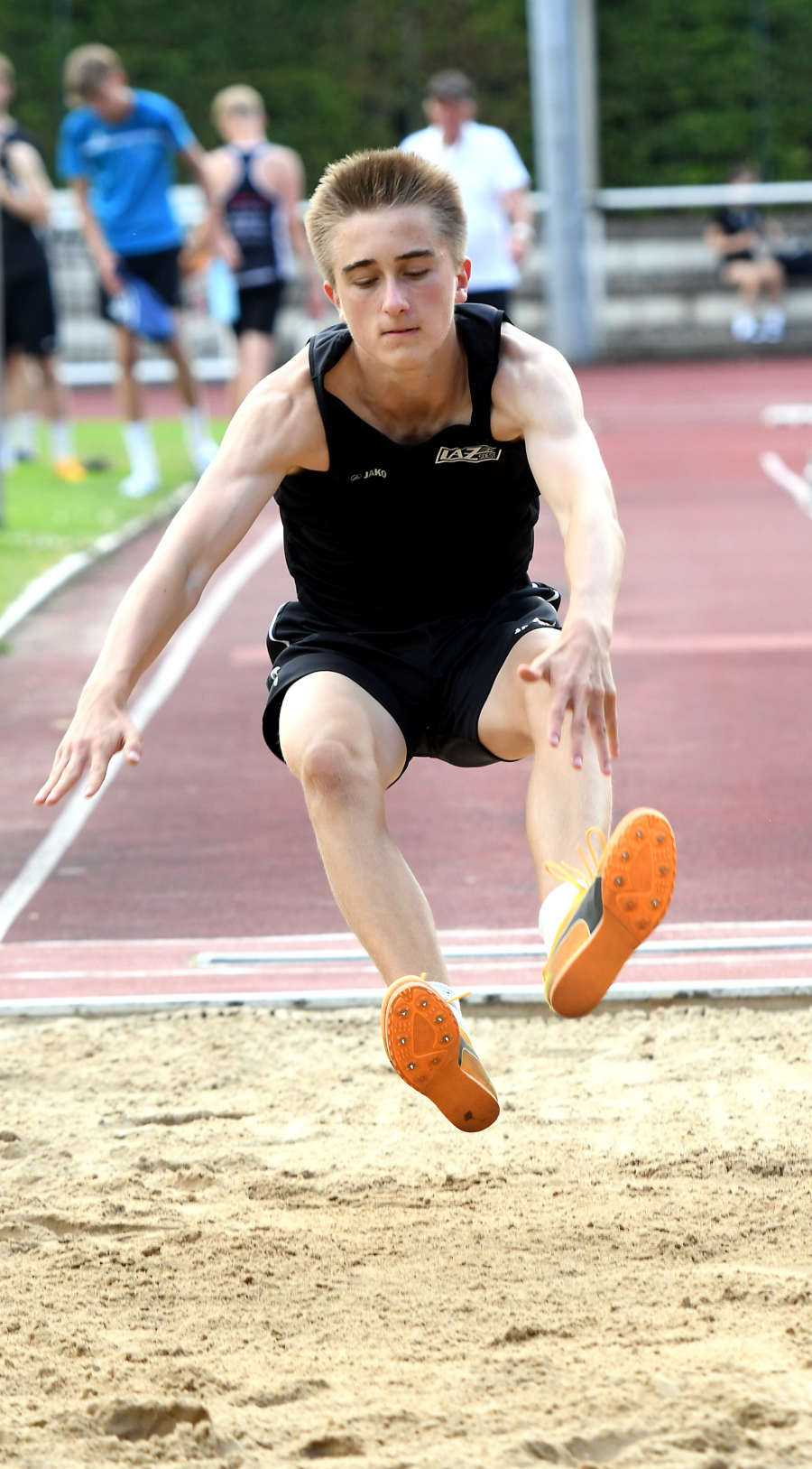 Nicht weniger als acht Mal führt Rafael Hesse vom LAZ Soest in den unterschiedlichsten Disziplinen die westfälische Bestenliste an. Der M14-Athlet feierte mit Neunkampf-Bronze bei den deutschen Jugend-Mehrkampfmeisterschaften einen herausragenden Erfolg. Foto Bottin