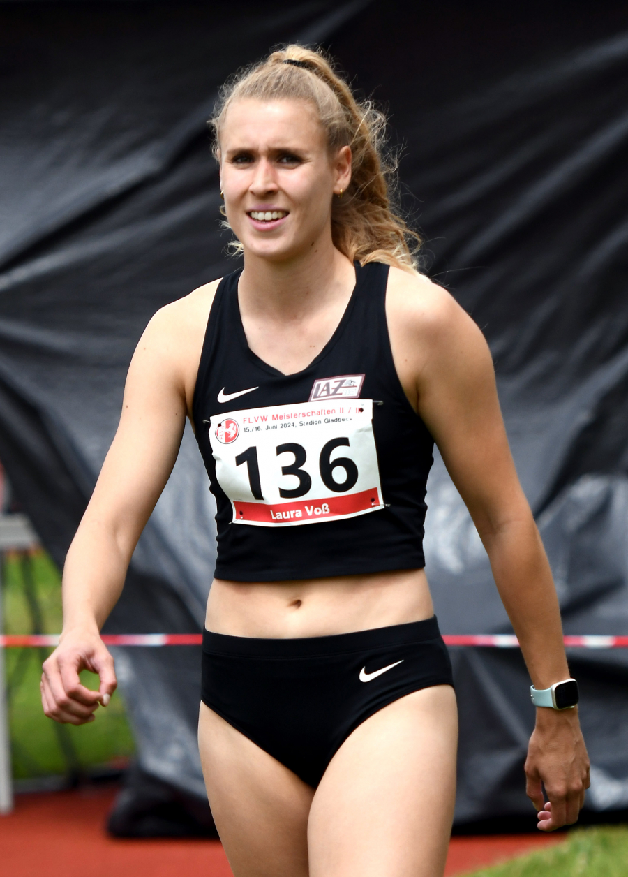 Erneut unter einer Minute: Laura Voß vom LAZ Soest lief die 400-Meter-Hürden in Brüssel in 59,90 Sekunden. Foto: Bottin