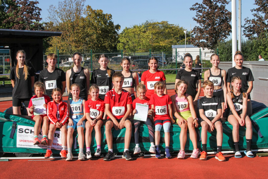 Das LAZ Soest war mit 19 Sportlerinnen und Sportlern beim Michaelissportfest am Start. - Foto: Reihard