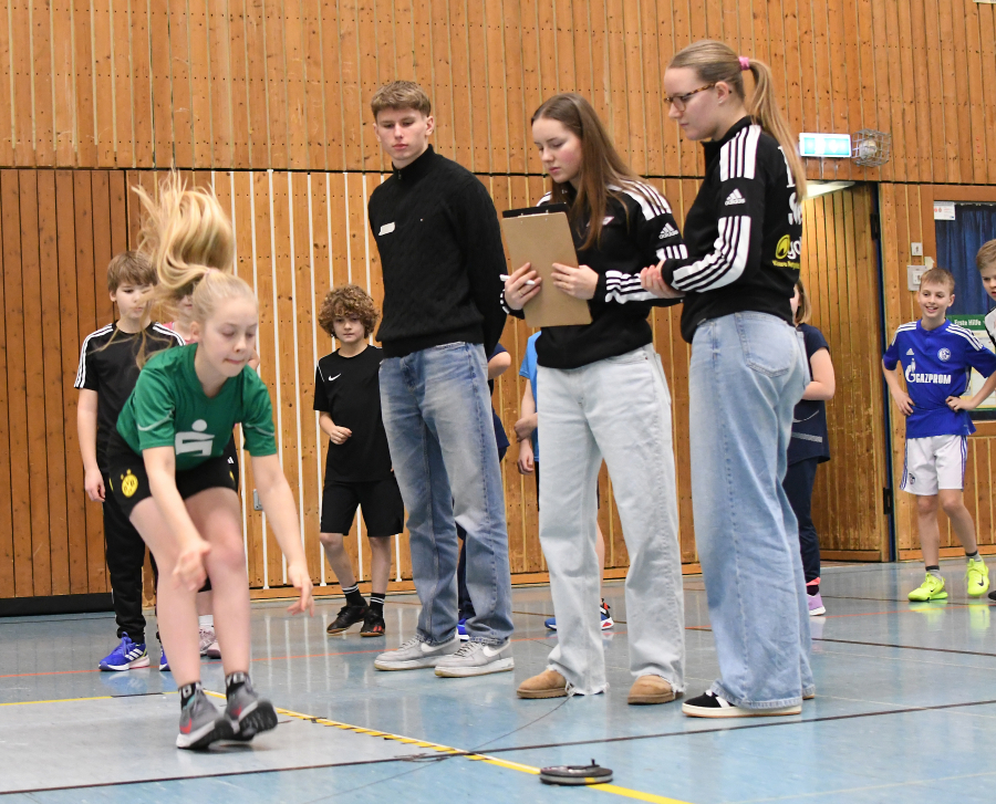 Talentsichtung am Conrad von Soest Gymnasium. Foto: Bottin