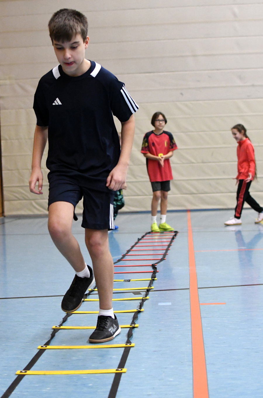 LAZ-Trainerteam sichtet Talente am Convos