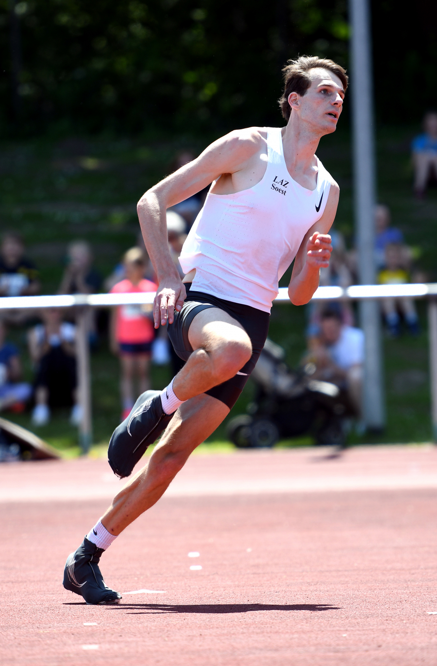 In Westfalen seit Jahren die unumstrittene Nummer eins im Hochsprung: Der Deutsche Vizemeister Falk Wendrich vom LAZ Soest f&uuml;hrt die Landesbestenliste mit 2,25 Metern an. Foto: Bottin