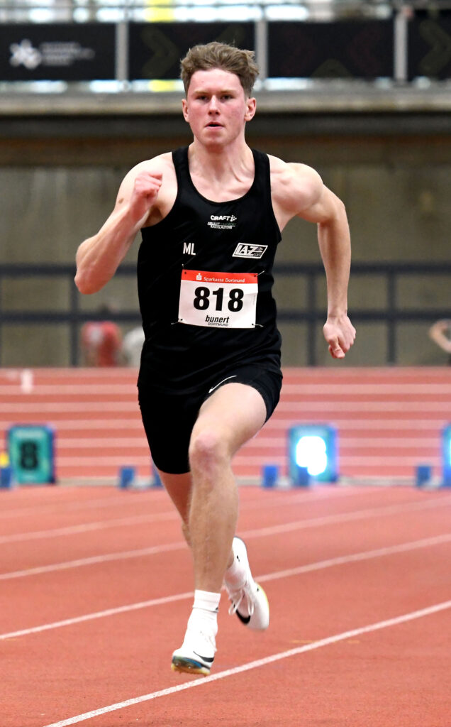 Moritz Langenscheidt löst DM-Ticket über 400 Meter
