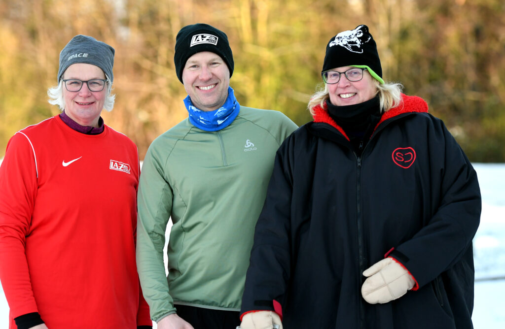 Winterwurfmeeting 2026 des LAZ Soest im Schnee