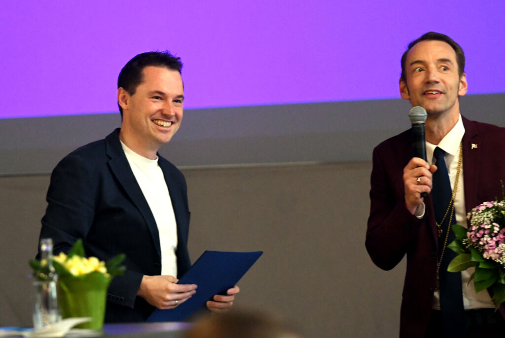 Besondere Ehrung für Sebastian Moritz