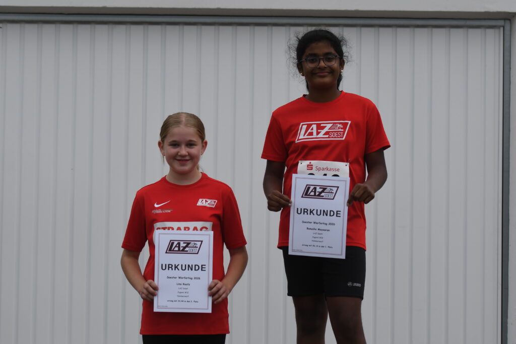 Soester Werfertag lockte 82 Athletinnen und Athleten an
