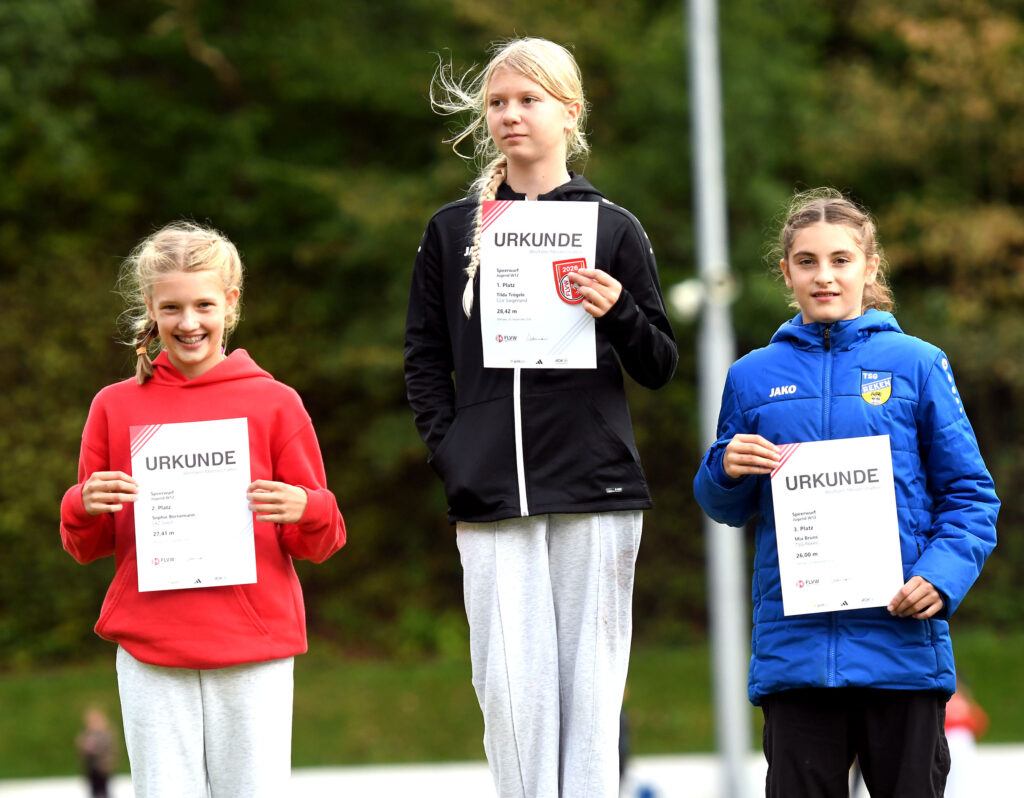 U14-Westfalenmeisterschaften: Sophie Bornemann wird Vizemeisterin