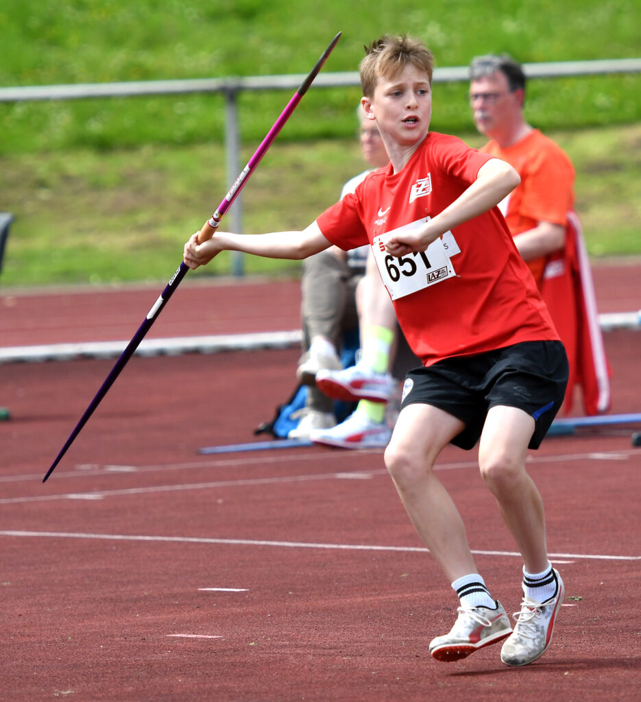 Acht Sportlerinnen und Sportler starten bei den U14-Westfalenmeisterschaften